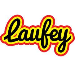 Laufey flaming logo