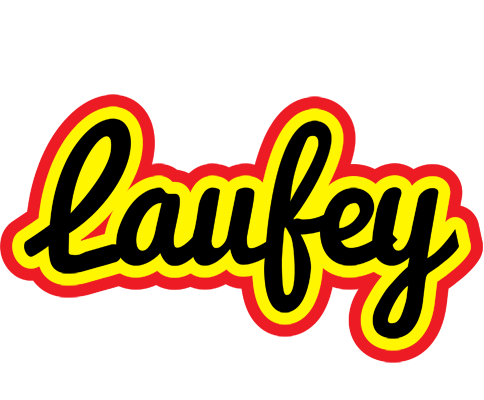 Laufey flaming logo