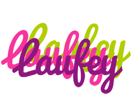 Laufey flowers logo