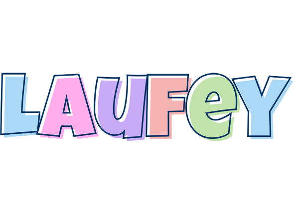 Laufey pastel logo