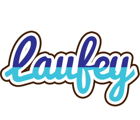 Laufey raining logo