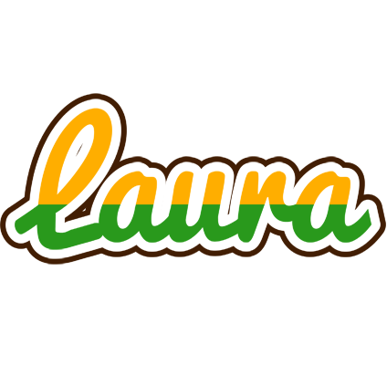 Laura banana logo