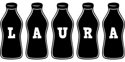 Laura bottle logo