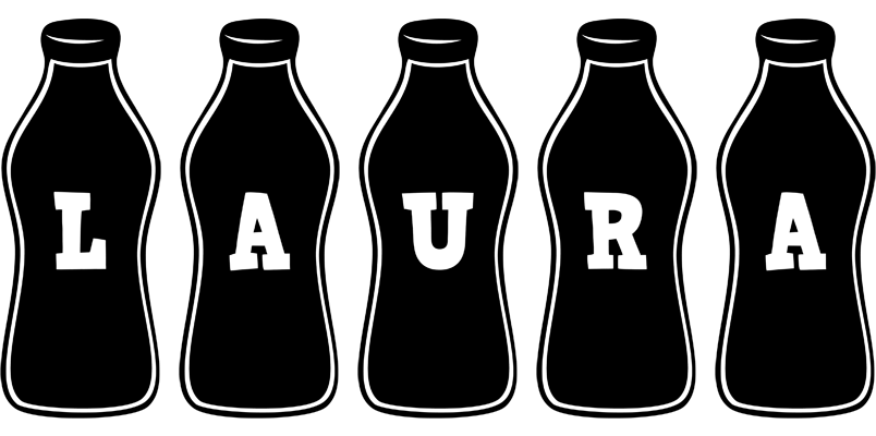 Laura bottle logo