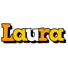 Laura cartoon logo