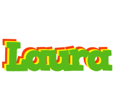 Laura crocodile logo