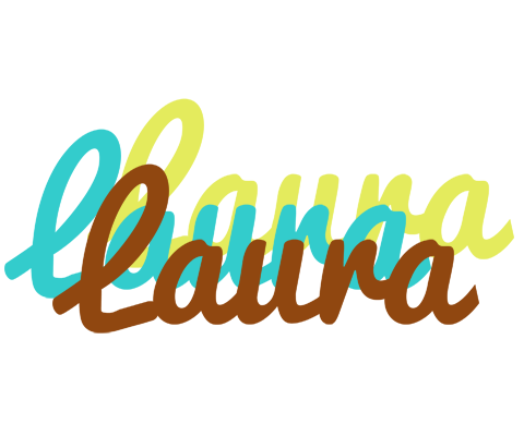 Laura cupcake logo