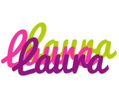 Laura flowers logo