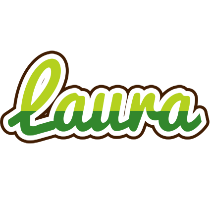 Laura golfing logo
