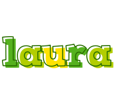 Laura juice logo