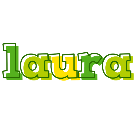 Laura juice logo