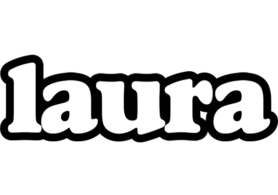Laura panda logo
