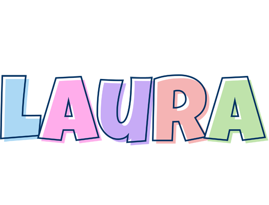Laura pastel logo