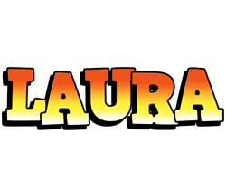 Laura sunset logo