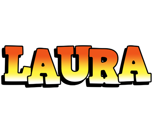 Laura sunset logo