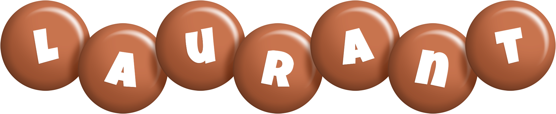 Laurant candy-brown logo