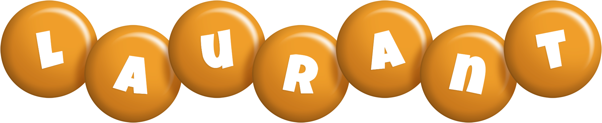 Laurant candy-orange logo