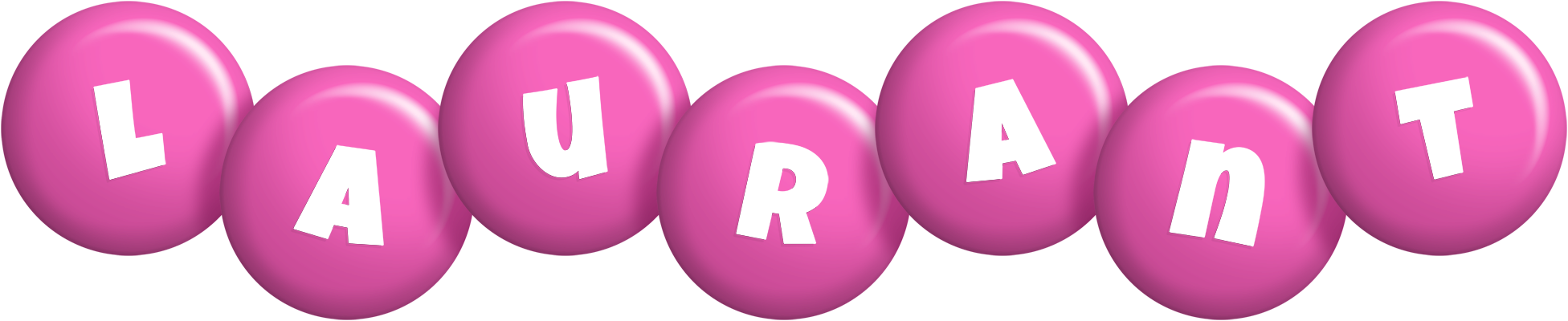 Laurant candy-pink logo