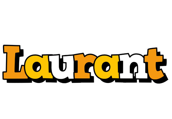 Laurant cartoon logo