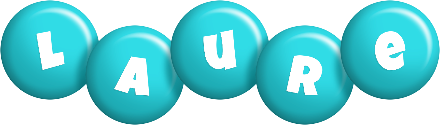 Laure candy-azur logo
