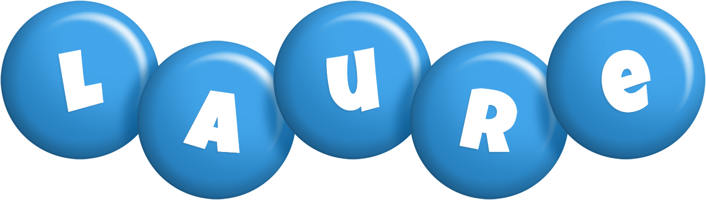 Laure candy-blue logo
