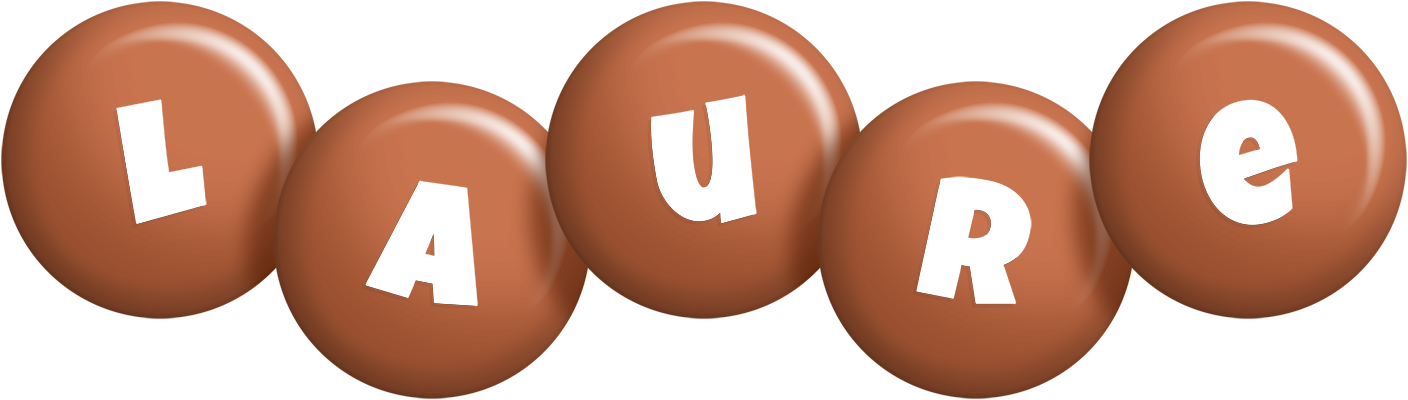 Laure candy-brown logo