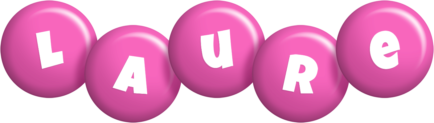 Laure candy-pink logo