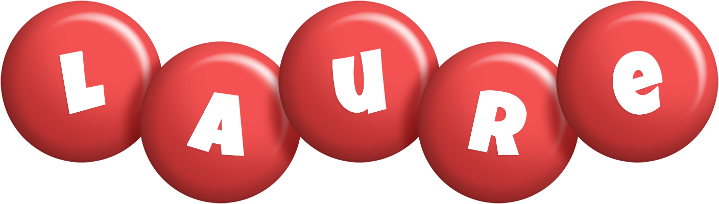 Laure candy-red logo
