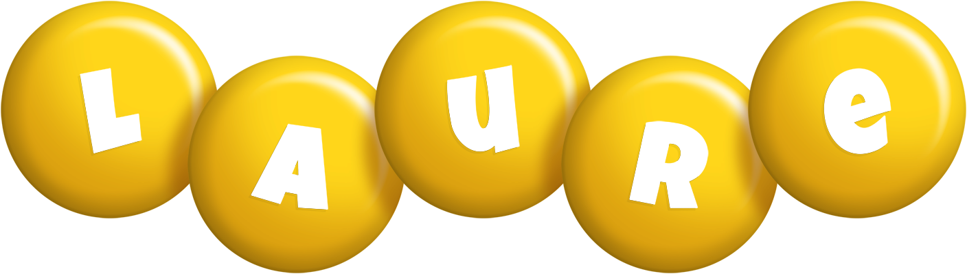 Laure candy-yellow logo