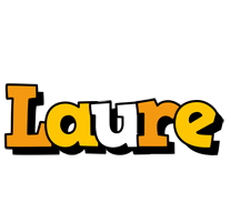 Laure cartoon logo