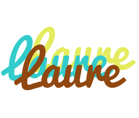 Laure cupcake logo