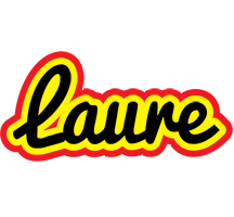 Laure flaming logo