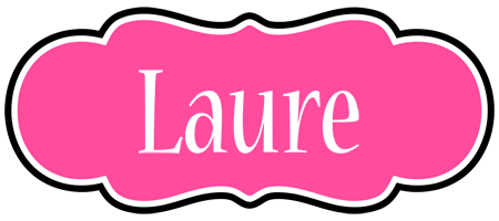 Laure invitation logo