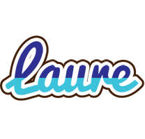 Laure raining logo