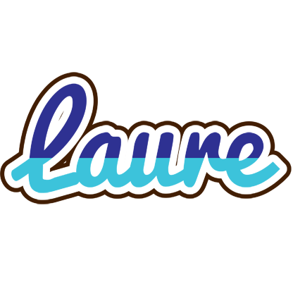 Laure raining logo