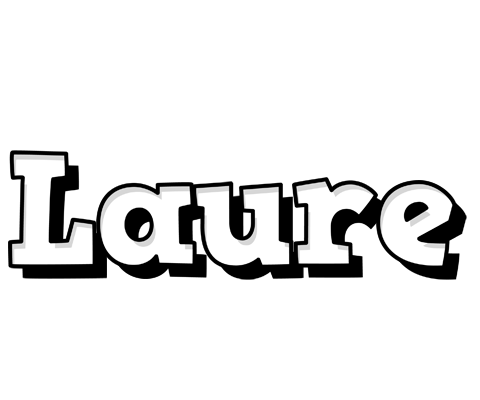 Laure snowing logo
