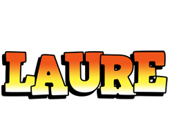 Laure sunset logo