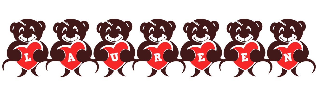 Laureen bear logo