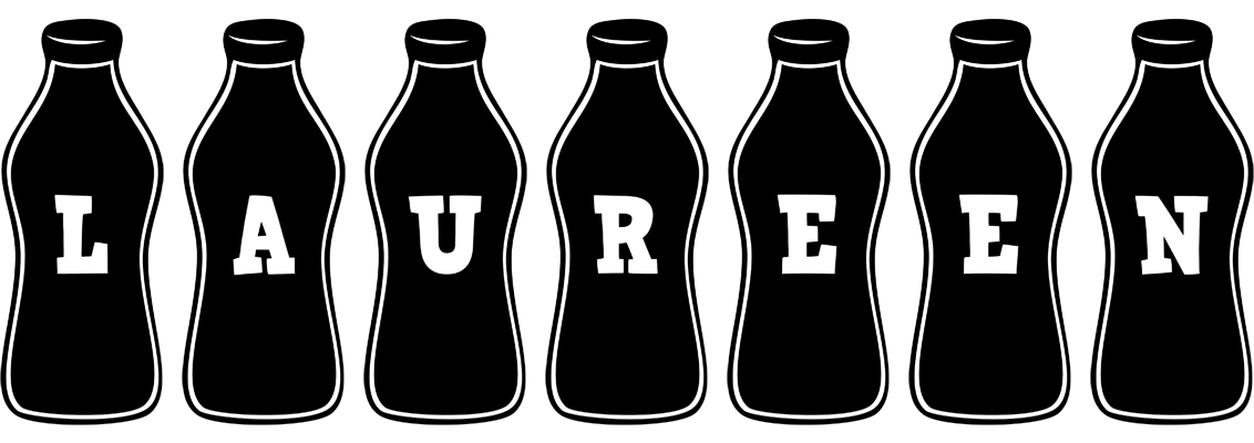 Laureen bottle logo