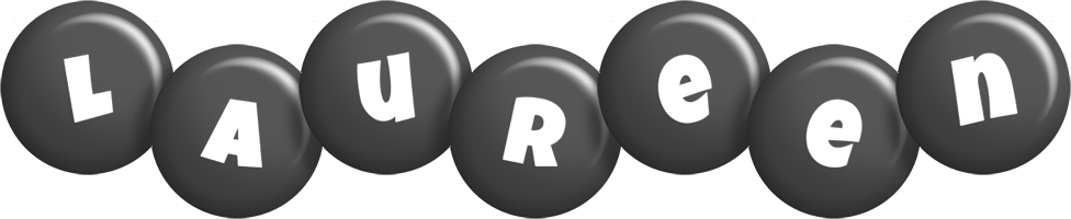Laureen candy-black logo