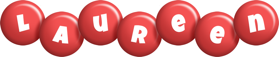 Laureen candy-red logo