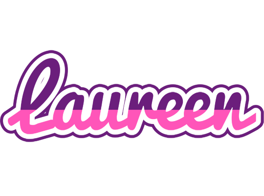 Laureen cheerful logo