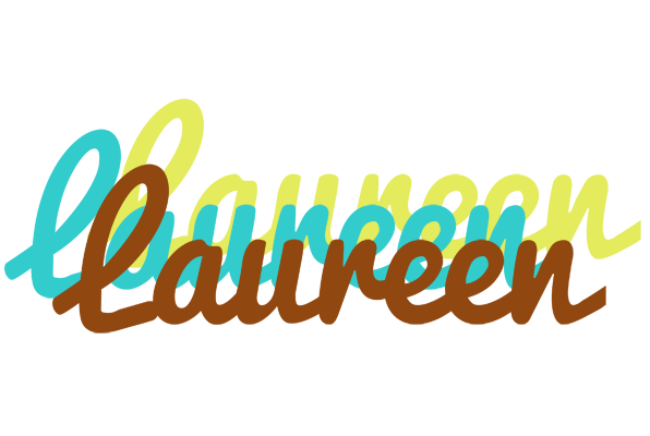 Laureen cupcake logo
