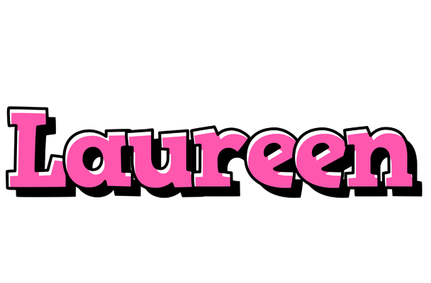 Laureen girlish logo