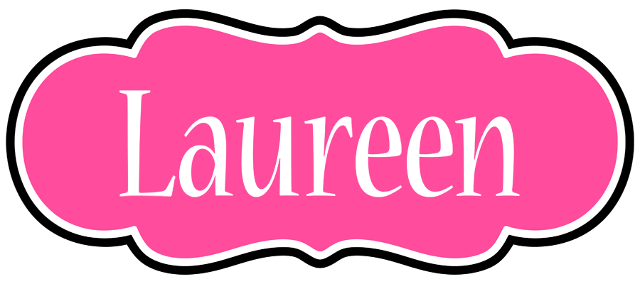 Laureen invitation logo