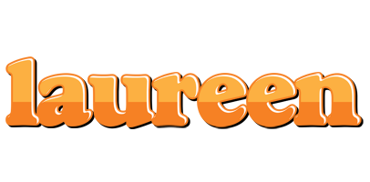 Laureen orange logo