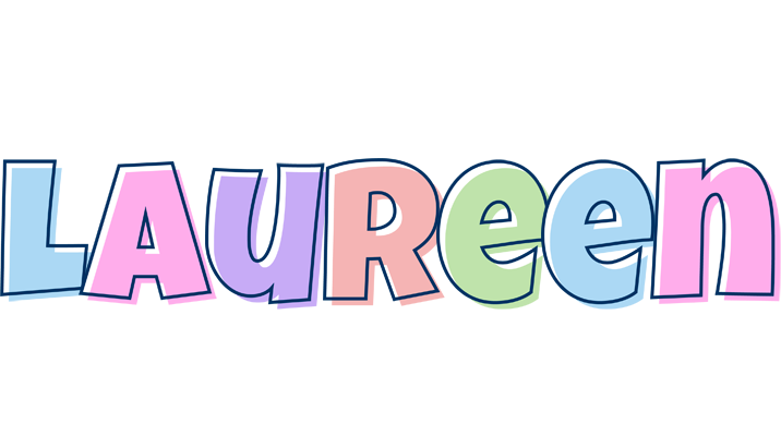 Laureen pastel logo