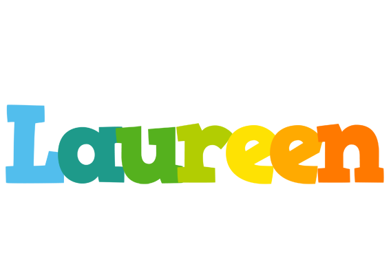 Laureen rainbows logo
