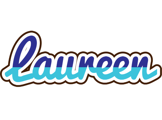 Laureen raining logo