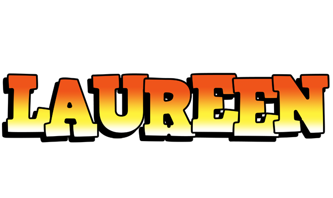 Laureen sunset logo